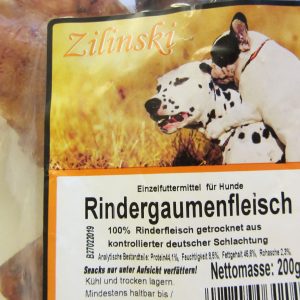Rindergaumenfleisch 200g getrocknet